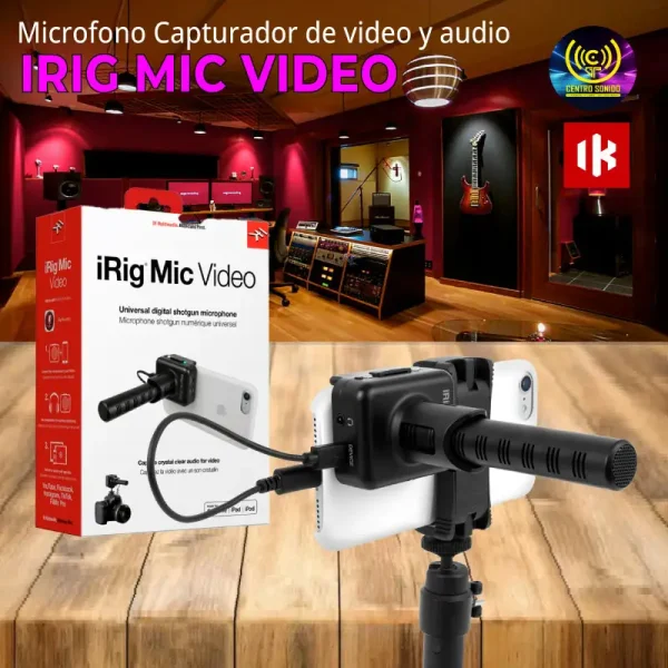 ik multimedia irig mic video ik multimedia irig mic video