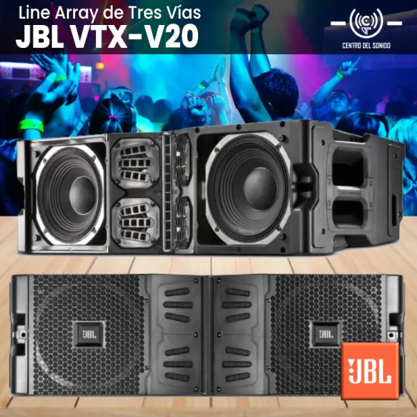 jbl vtx v20 line array de tres vías jbl vtx v20 line array de tres vías