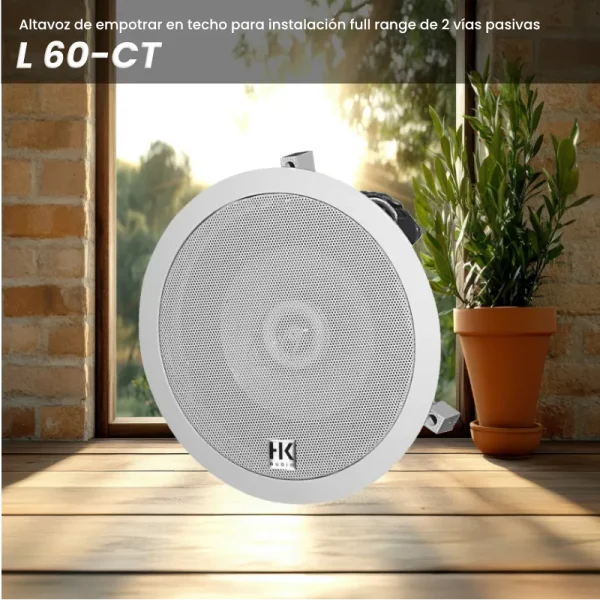 altavoz de empotrar en techo para instalación full range de 2 vías pasivas il 60 ct altavoz de empotrar en techo para instalación full range de 2 vías pasivas il 60 ct