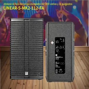 hk audio linear 5 mk2 112 fa altavoz activo de rango completo de 1200 vatios y 12 pulgadas