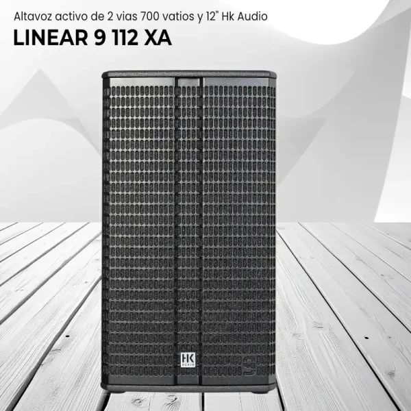 altavoz activo de 2 vias 700 vatios y 12" hk audio linear 9 112 xa altavoz activo de 2 vias 700 vatios y 12" hk audio linear 9 112 xa
