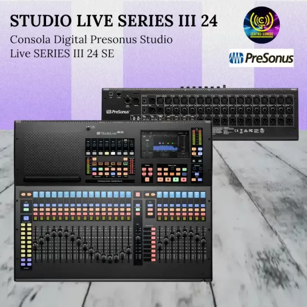 consola digital presonus studio live series iii 24 se consola digital presonus studio live series iii 24 se