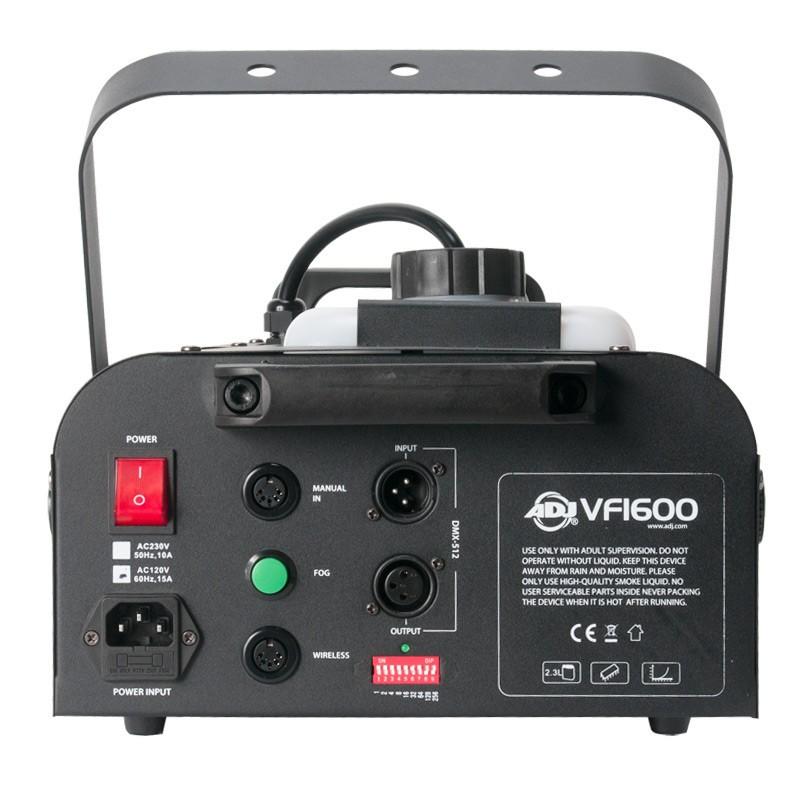 máquina de humo vf1600 adj