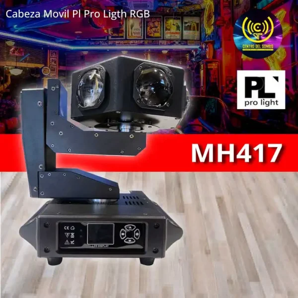 mh417 cabeza movil pl pro ligth rgb mh417 cabeza movil pl pro ligth rgb