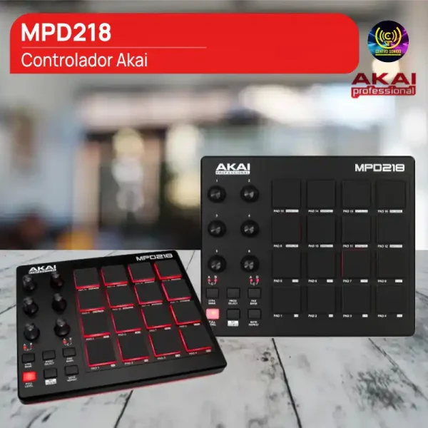 controlador mpd218 akai controlador mpd218 akai