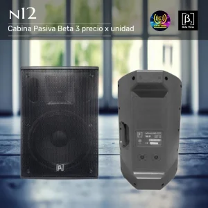 cabina pasiva n12 beta 3 precio x unidad
