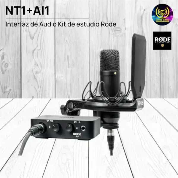 kit d estudio rode nt1+ai1 kit d estudio rode nt1+ai1