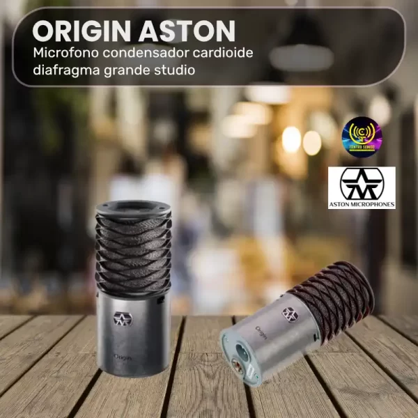 Microfono condensador ORIGIN ASTON cardioide diafragma grande studio Microfono condensador ORIGIN ASTON cardioide diafragma grande studio
