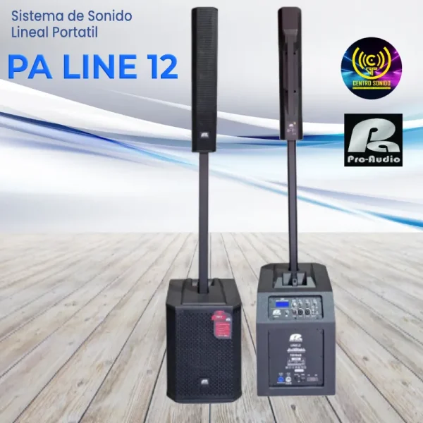 sistema de sonido lineal portatil pa line 12 sistema de sonido lineal portatil pa line 12