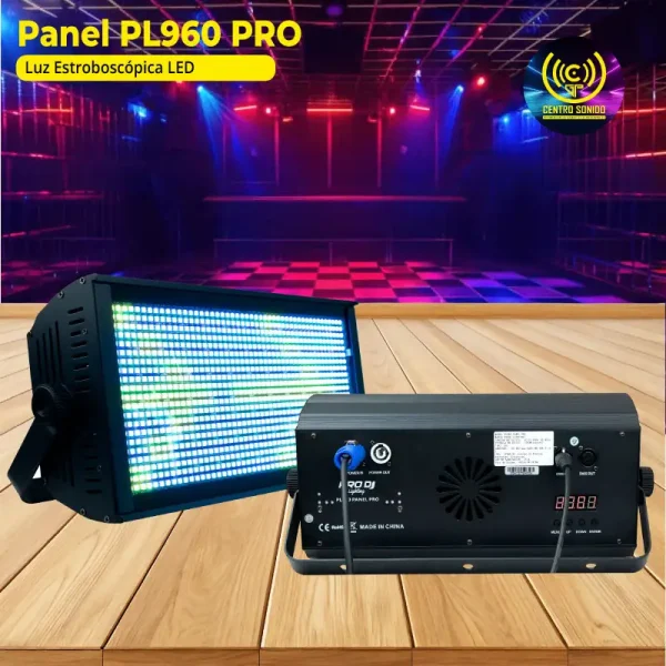 panel pl960 pro dj lighting estroboscópico panel pl960 pro dj lighting estroboscópico