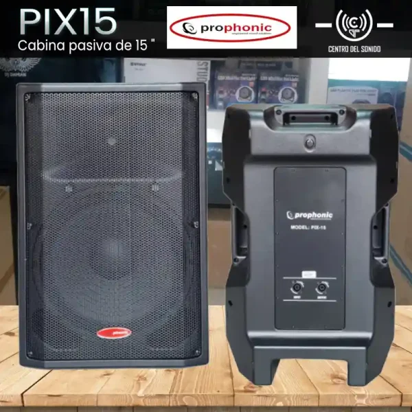 cabina pasiva de 15 " pix15 cabina pasiva de 15 " pix15
