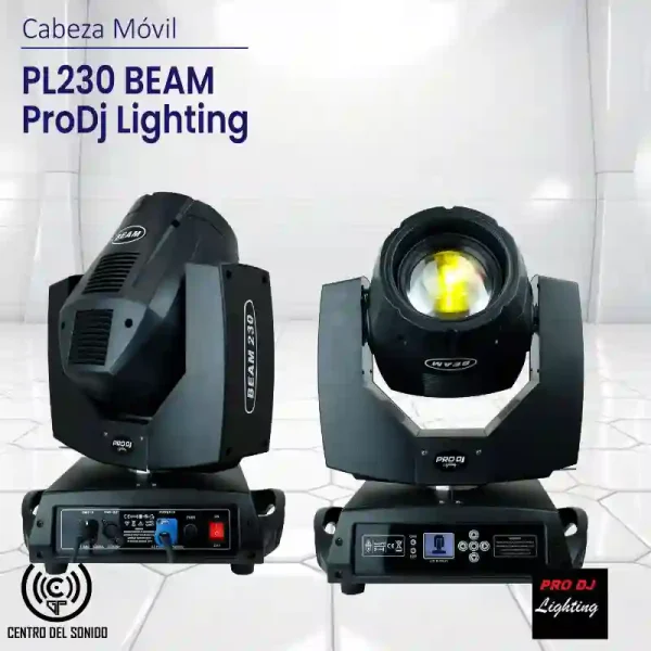 cabezal móvil pl230 beam de pro dj lighting cabezal móvil pl230 beam de pro dj lighting