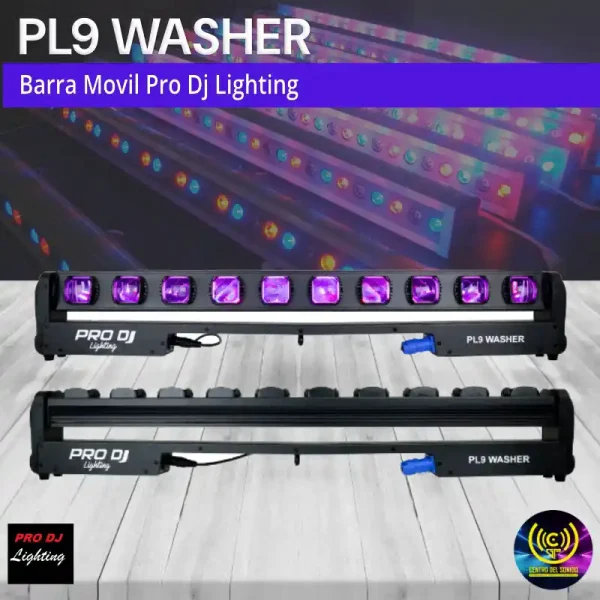barra movil pl9 washer pro dj lighting barra movil pl9 washer pro dj lighting