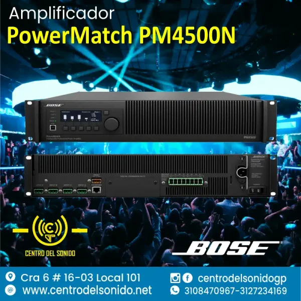 amplificador powermatch pm4500n amplificador powermatch pm4500n