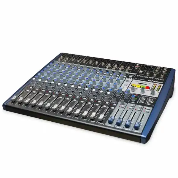 mezcladora híbrida studiolive ar16 usb de 18 canales