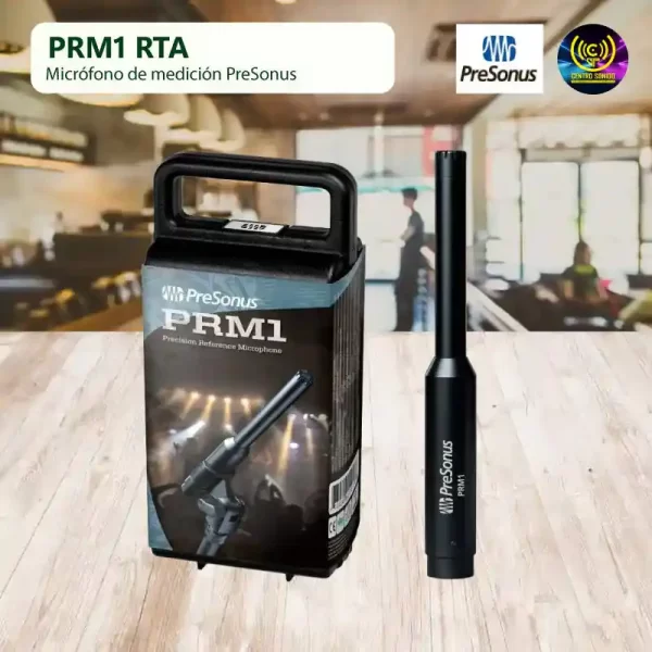 micrófono de medición presonus prm1 rta micrófono de medición presonus prm1 rta