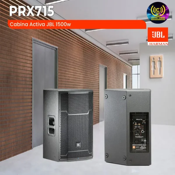cabina activa prx715 jbl 1500w cabina activa prx715 jbl 1500w