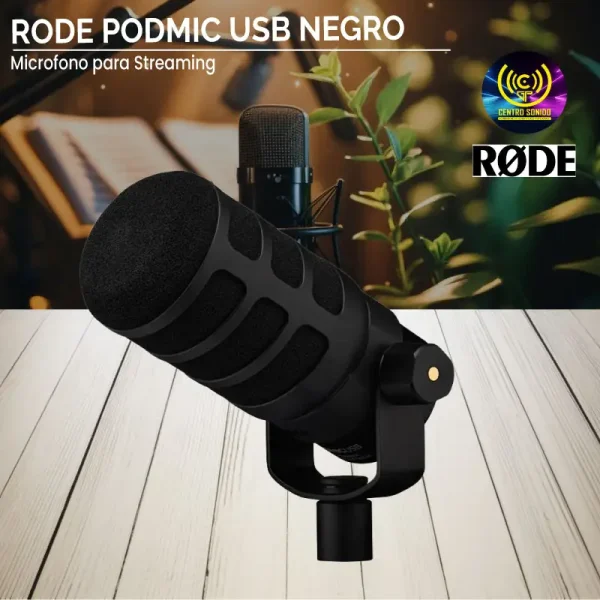 microfono para streaming rode podmic usb negro microfono para streaming rode podmic usb negro
