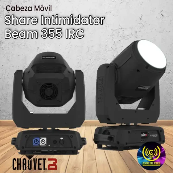 cabeza móvil share intimidator beam 355 irc cabeza móvil share intimidator beam 355 irc