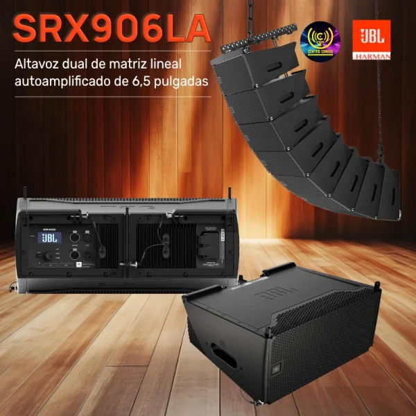 jbl srx906la line array activo 6.5″ 600w 134db jbl srx906la line array activo 6.5″ 600w 134db