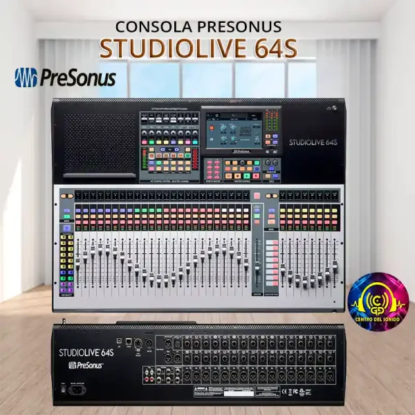 presonus studiolive® series iii 64s mixer consola digital presonus studiolive® series iii 64s mixer consola digital