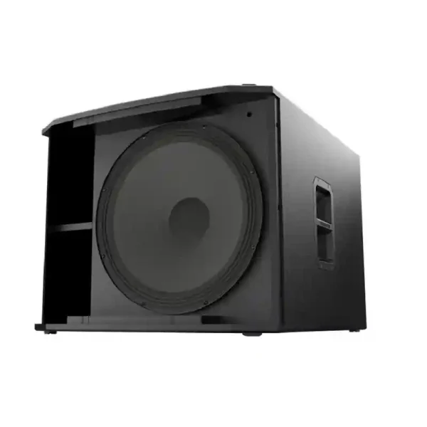 subwoofer alimentado de 18 pulgadas y 1800 vatios etx18sp