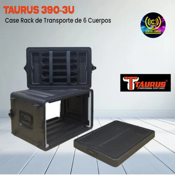 case rack de transporte de 6 cuerpos taurus 390 3u case rack de transporte de 6 cuerpos taurus 390 3u