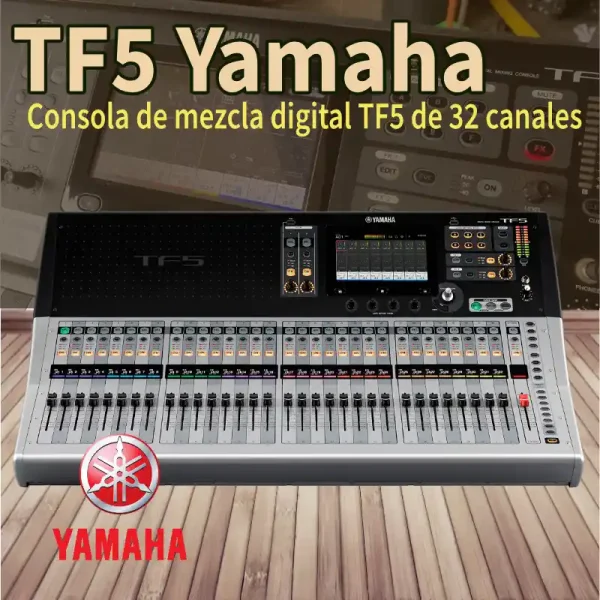 consola de mezcla digital tf5 de 32 canales tf5 yamaha consola de mezcla digital tf5 de 32 canales tf5 yamaha