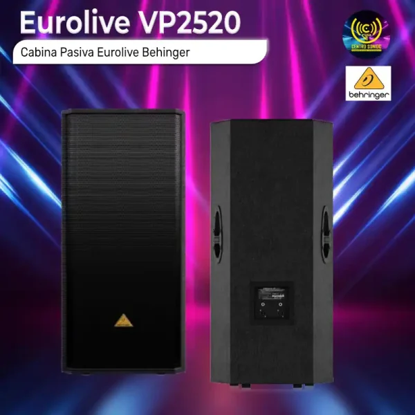 cabina pasiva eurolive vp2520 behringer cabina pasiva eurolive vp2520 behringer