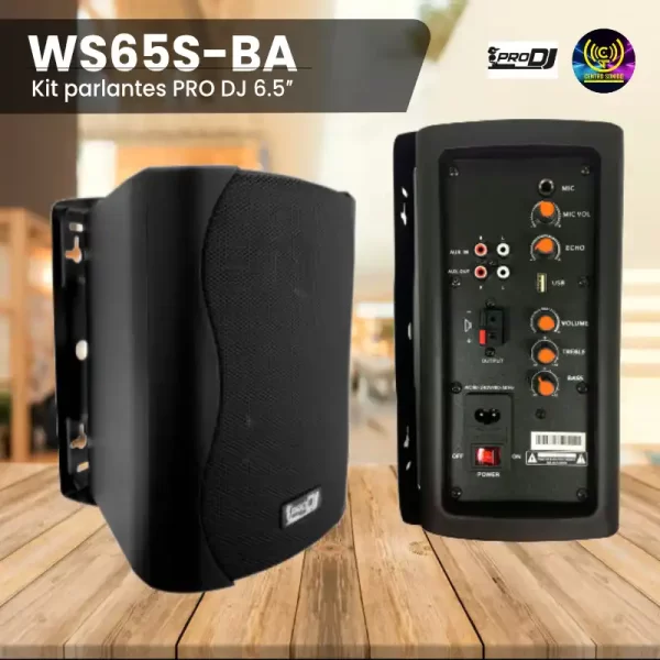 kit parlantes ws65s ba pro dj 6.5″ kit parlantes ws65s ba pro dj 6.5″