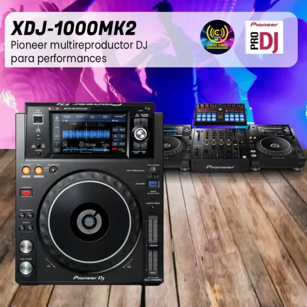 pioneer xdj 1000mk2 multireproductor dj para performances pioneer xdj 1000mk2 multireproductor dj para performances