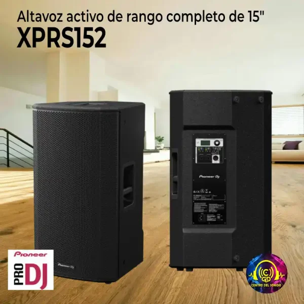 xprs152 altavoz activo de rango completo de 15" xprs152 altavoz activo de rango completo de 15"