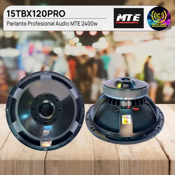 parlante mte 15tbx120pro 2400w parlante mte 15tbx120pro 2400w