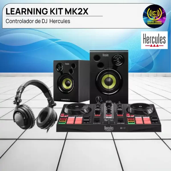 controladora dj learning kit mk2x controladora dj learning kit mk2x