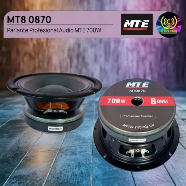 parlante mt8 0870 700w parlante mt8 0870 700w