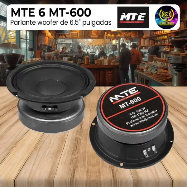 parlante mte 6 mt 600 500w parlante mte 6 mt 600 500w