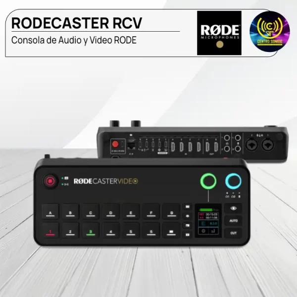 consola de audio y video rode rodecaster rcv consola de audio y video rode rodecaster rcv