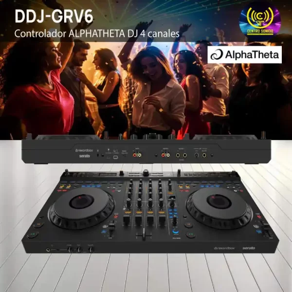 controlador ddj grv6 alphatheta dj 4 canales controlador ddj grv6 alphatheta dj 4 canales
