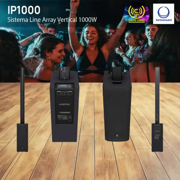 sistema ip1000 turbosound activo 1000w sistema ip1000 turbosound activo 1000w