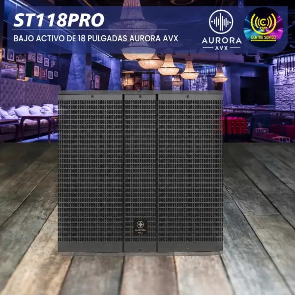 bajo activo de 18 pulgadas st118pro aurora avx bajo activo de 18 pulgadas st118pro aurora avx