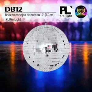 bola de espejos discoteca 12″ (30cm) db12 – pl pro light