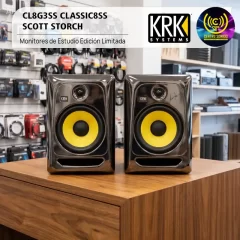 monitores de estudio krk cl8g3ss classic8ss scott storch edicion limitada