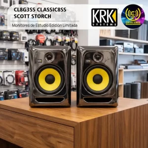 monitores de estudio krk cl8g3ss classic8ss scott storch edicion limitada
