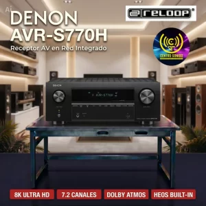 receptor av en red integrado denon avr s770h
