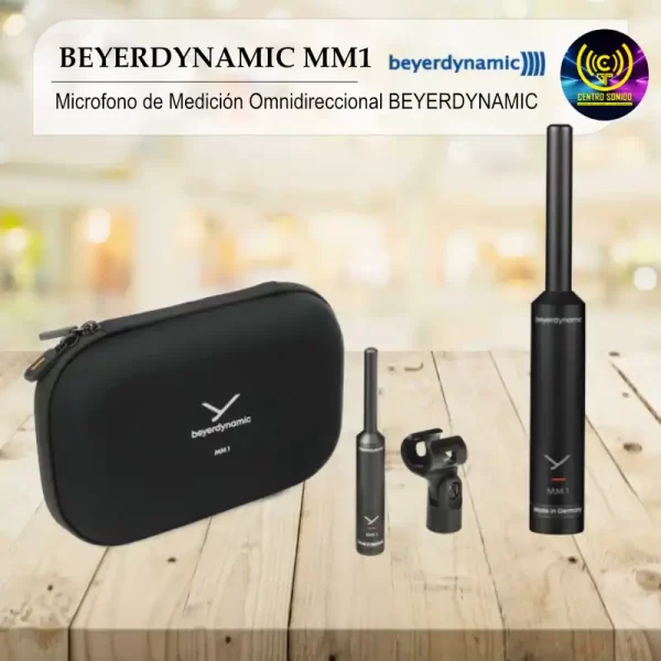 microfono de medición omnidireccional beyerdynamic mm1
