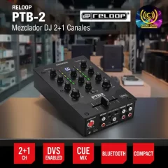 reloop ptb 2 2+1 canales dj mixer