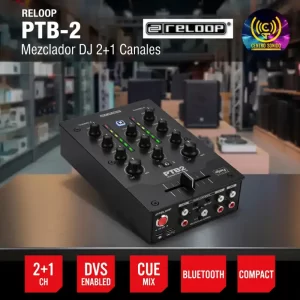 reloop ptb 2 2+1 canales dj mixer