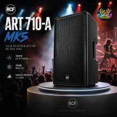 art 710 a mk5 portable caja acùstica activa de dos vìas