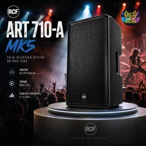 art 710 a mk5 portable caja acùstica activa de dos vìas