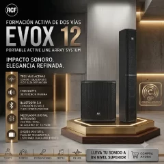 evox 12 columna activa de dos vìas